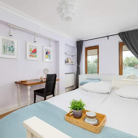 Air Conditioned In Cracow With Parking, Desk And Bathtub By Renters