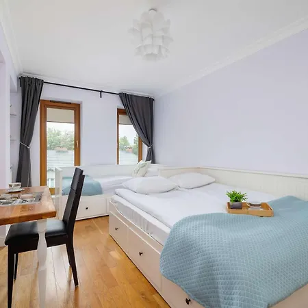 Appartement Air Conditioned In Cracow With Parking, Desk And Bathtub By Renters *